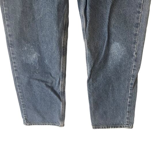 Carhartt Men's Size‎ 35 X 30 Medium Wash Blue Workwear Straight Jeans - Picture 3 of 9
